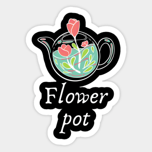 Flower Pot Sticker